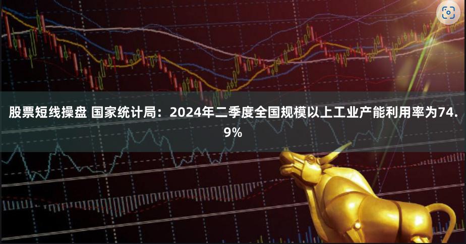 股票短线操盘 国家统计局：2024年二季度全国规模以上工业产能利用率为74.9%