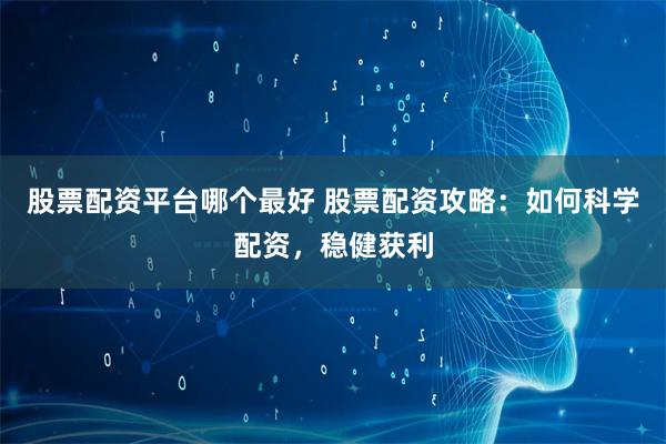 股票配资平台哪个最好 股票配资攻略：如何科学配资，稳健获利